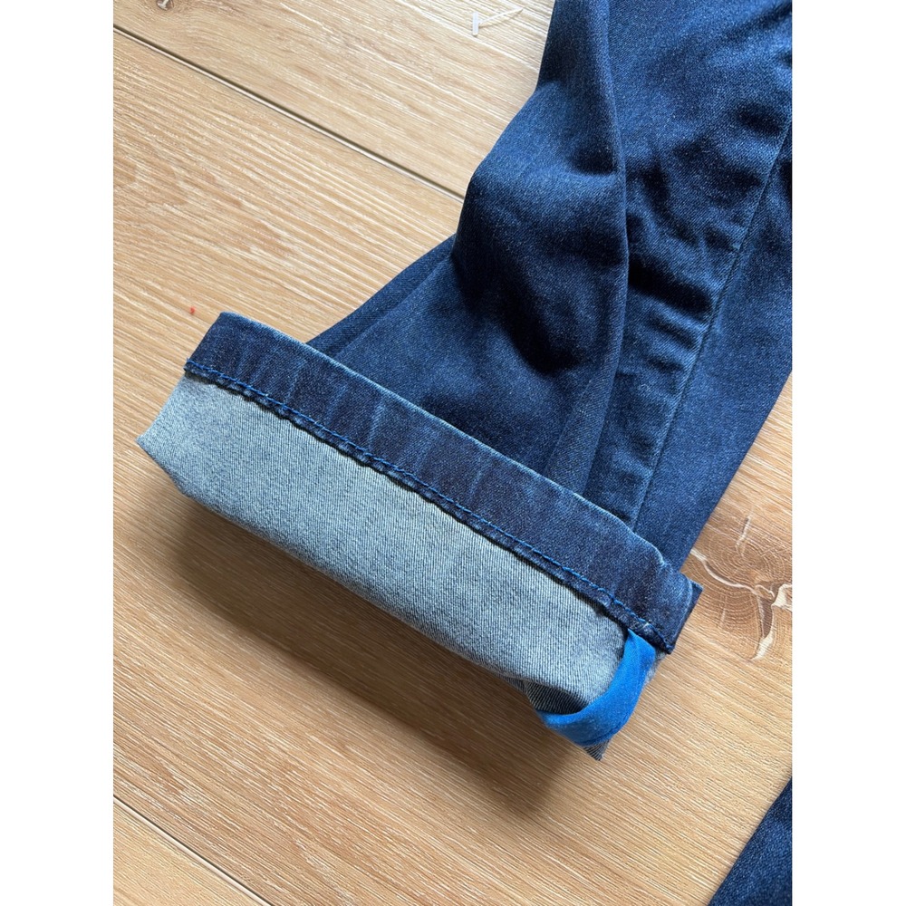 Mugsy Jeans Studio Blues Slim Straight Dark Wash Denim Pants size 33x30 - Picture 8 of 9